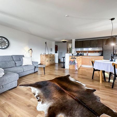La Jacinthe De Crans Apartment Luaran gambar