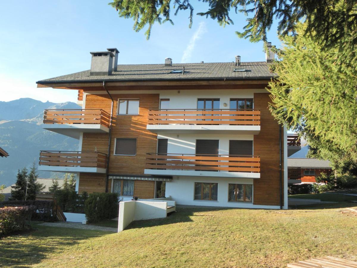 La Jacinthe De Crans Apartment Luaran gambar