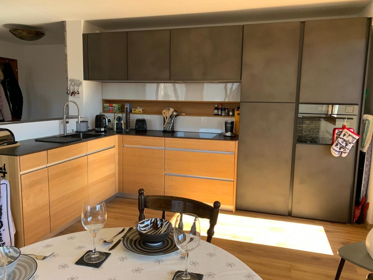 La Jacinthe De Crans Apartment Luaran gambar