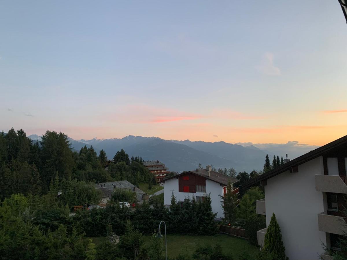 La Jacinthe De Crans Apartment Luaran gambar