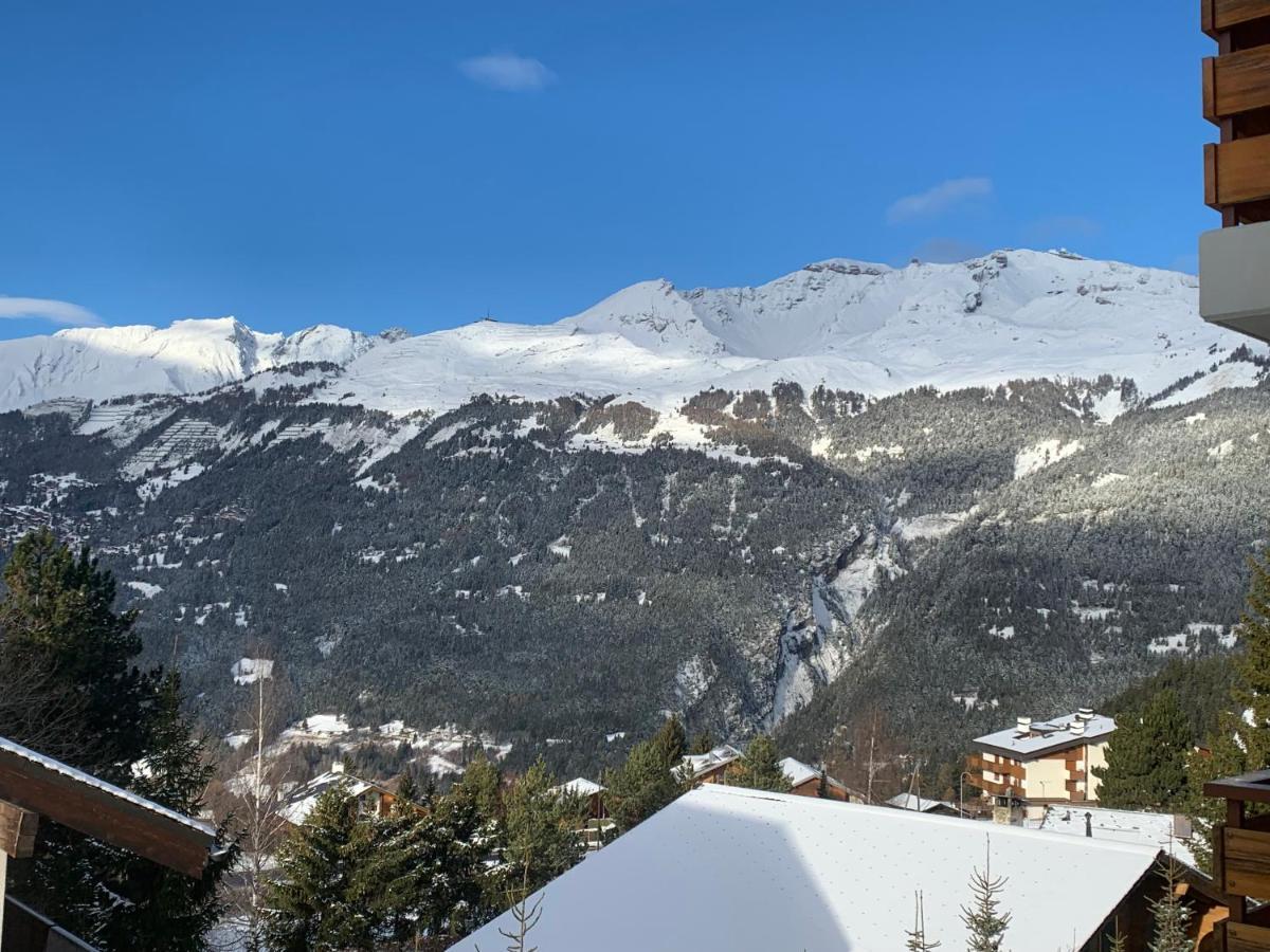 La Jacinthe De Crans Apartment Luaran gambar