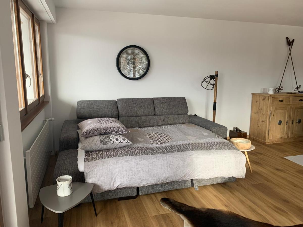 La Jacinthe De Crans Apartment Luaran gambar