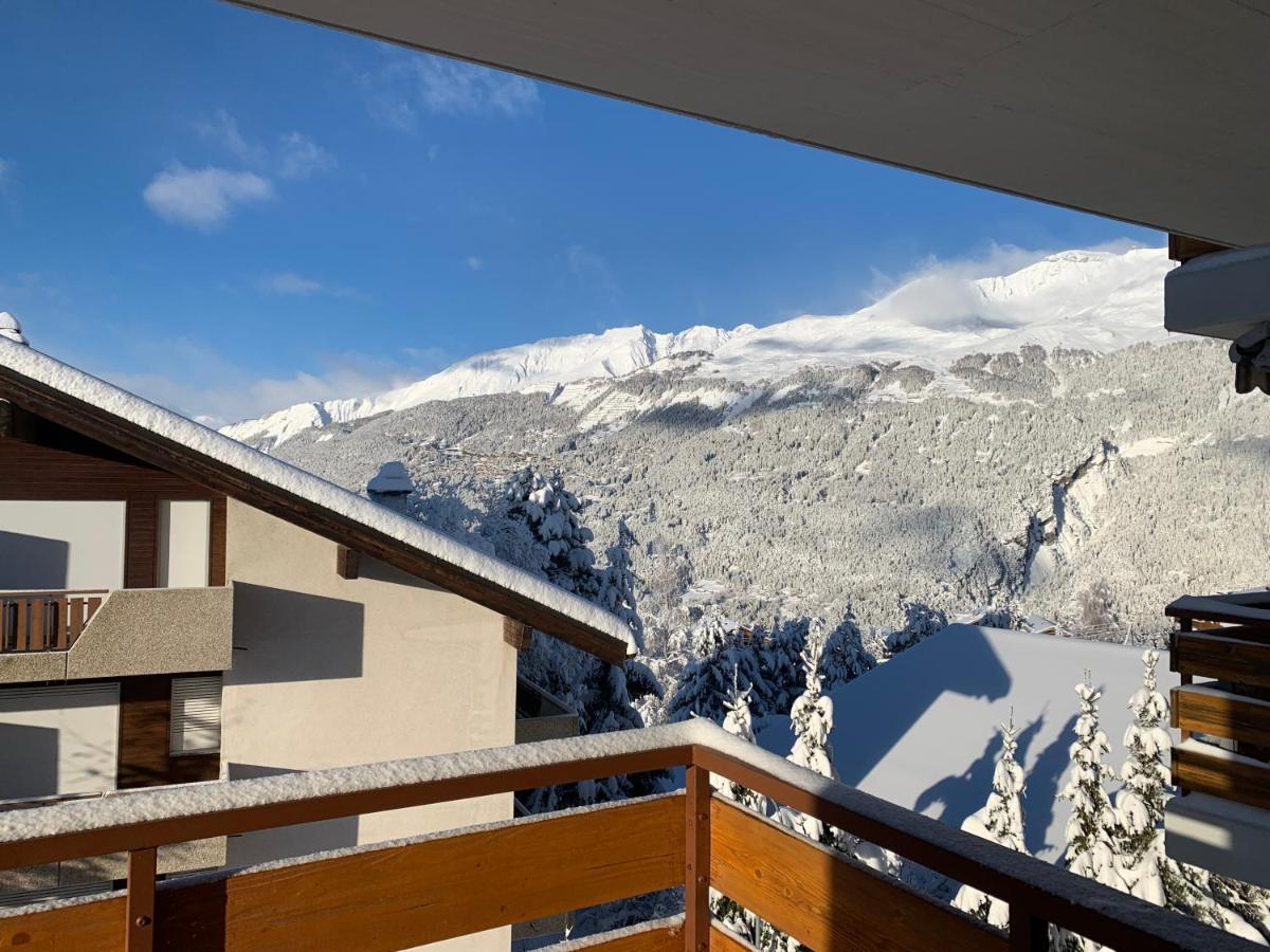 La Jacinthe De Crans Apartment Luaran gambar