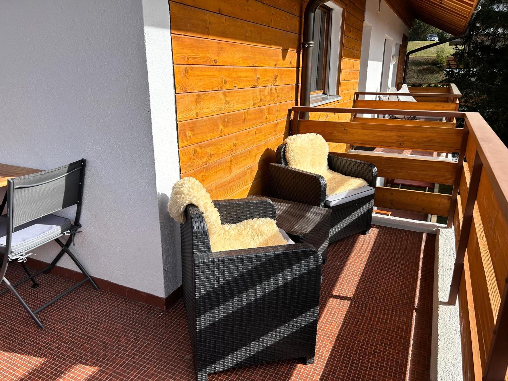 La Jacinthe De Crans Apartment Luaran gambar